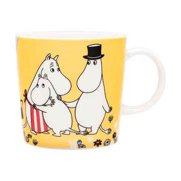 Familiekos Mummitroll krus og tallerken - 2 deler - Moomin Arabia