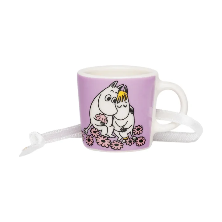 Forelskede Mummitrollet mini krus - 12 mm - Moomin Arabia