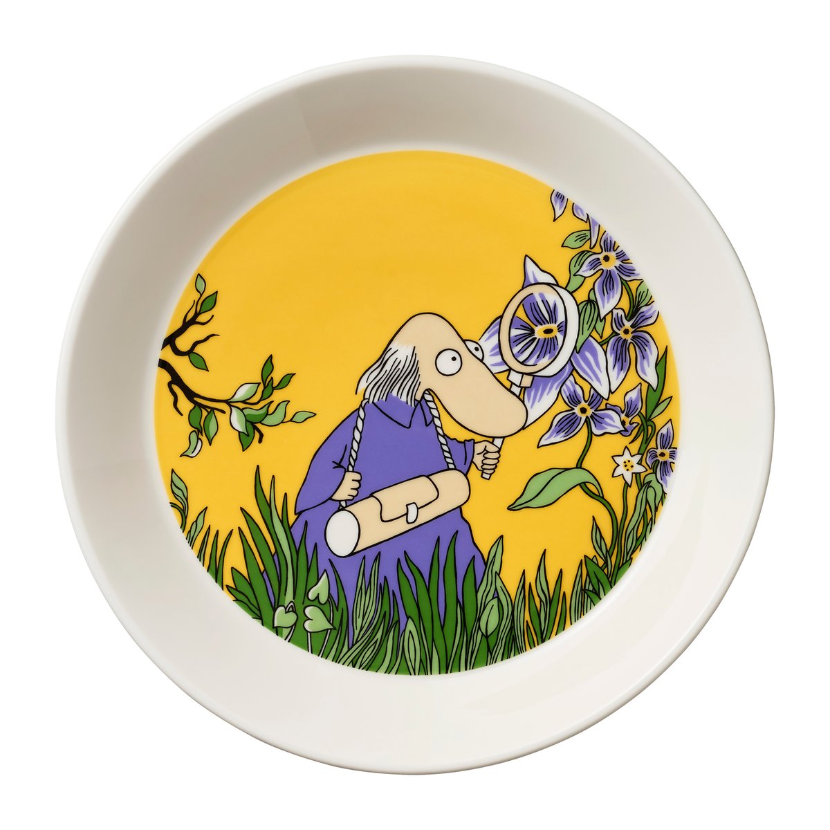 MoominArabia - Mummi asjett 19 cm Hemulen gul
