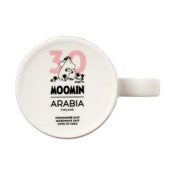 Kjærlighet 30 år Mummikopp & tallerken Limited Edition - 2 deler - Moomin Arabia