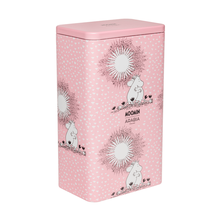 Kjærlighet mummi kaffeboks 11,2x7,8x19,2 cm - Rosa - Moomin Arabia