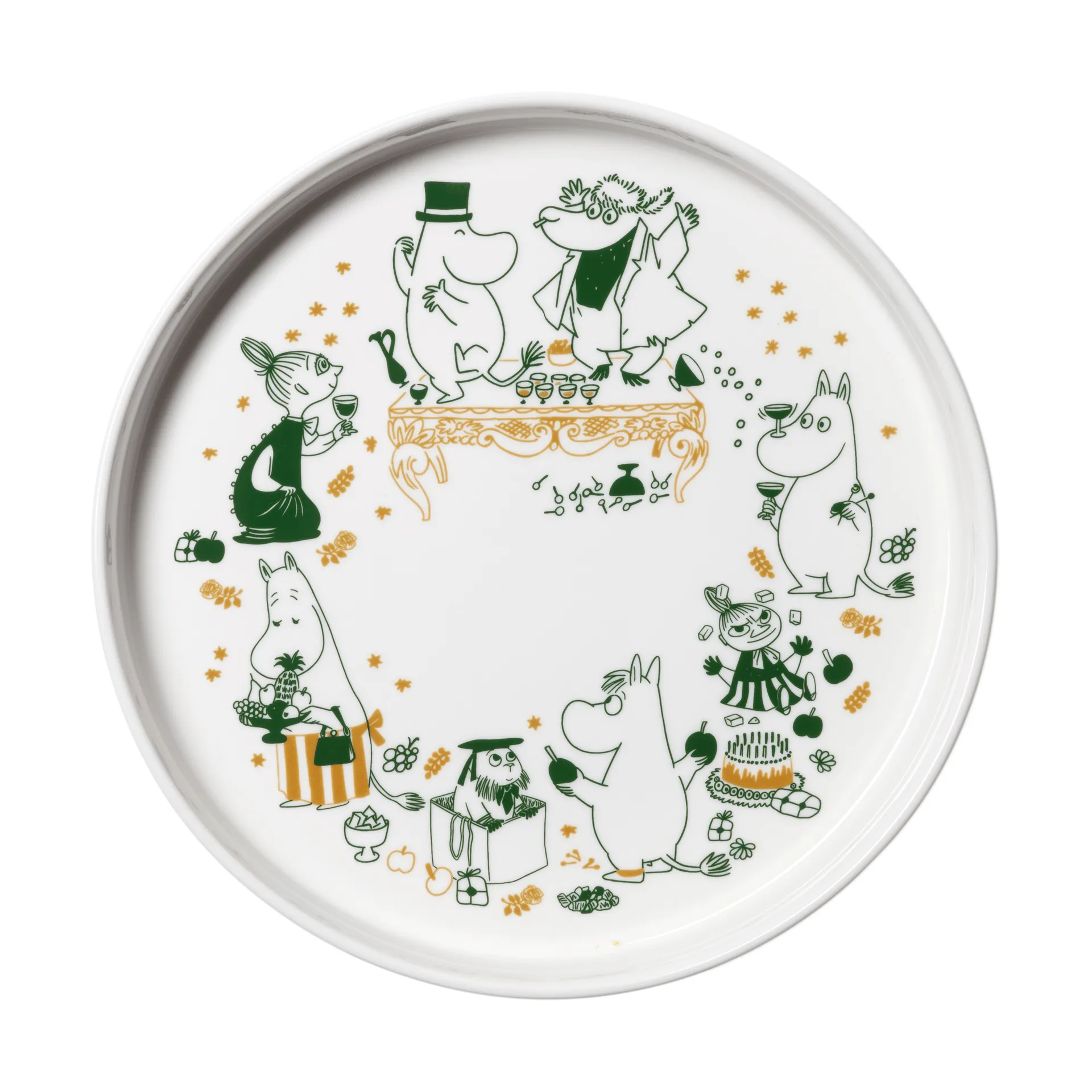 Kjærlighetsgave Mummi paiform, Ø28 cm Moomin Arabia