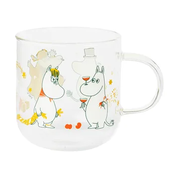 Mumin glasskopp - Kjærlighetsgave, 30 cl, 2-pakning - Moomin Arabia