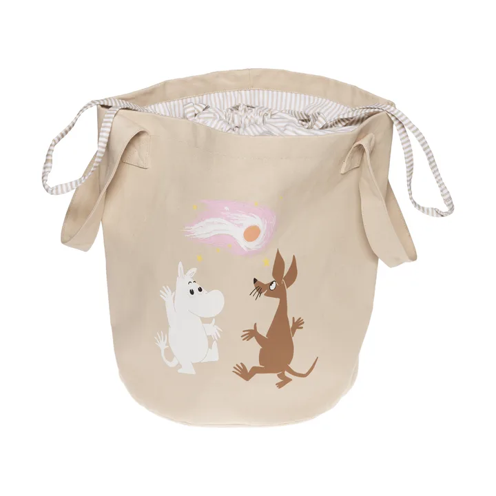 Mumin oppbevaringskurv - Romeventyr GOTS, 29 cm - Moomin Arabia
