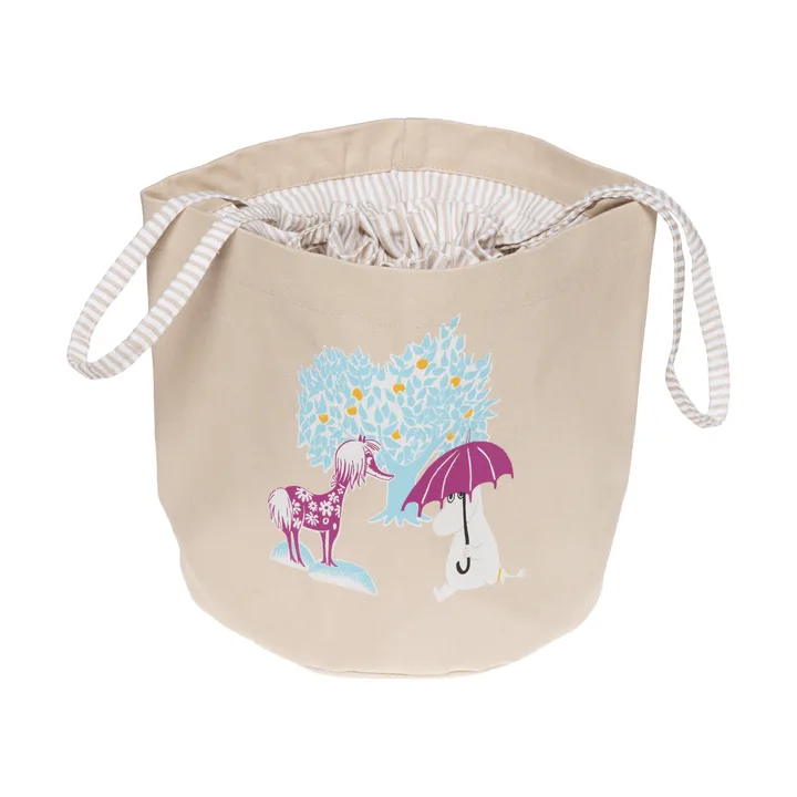 Mumin oppbevaringskurv - Under paraplyet GOTS, 24 cm - Moomin Arabia