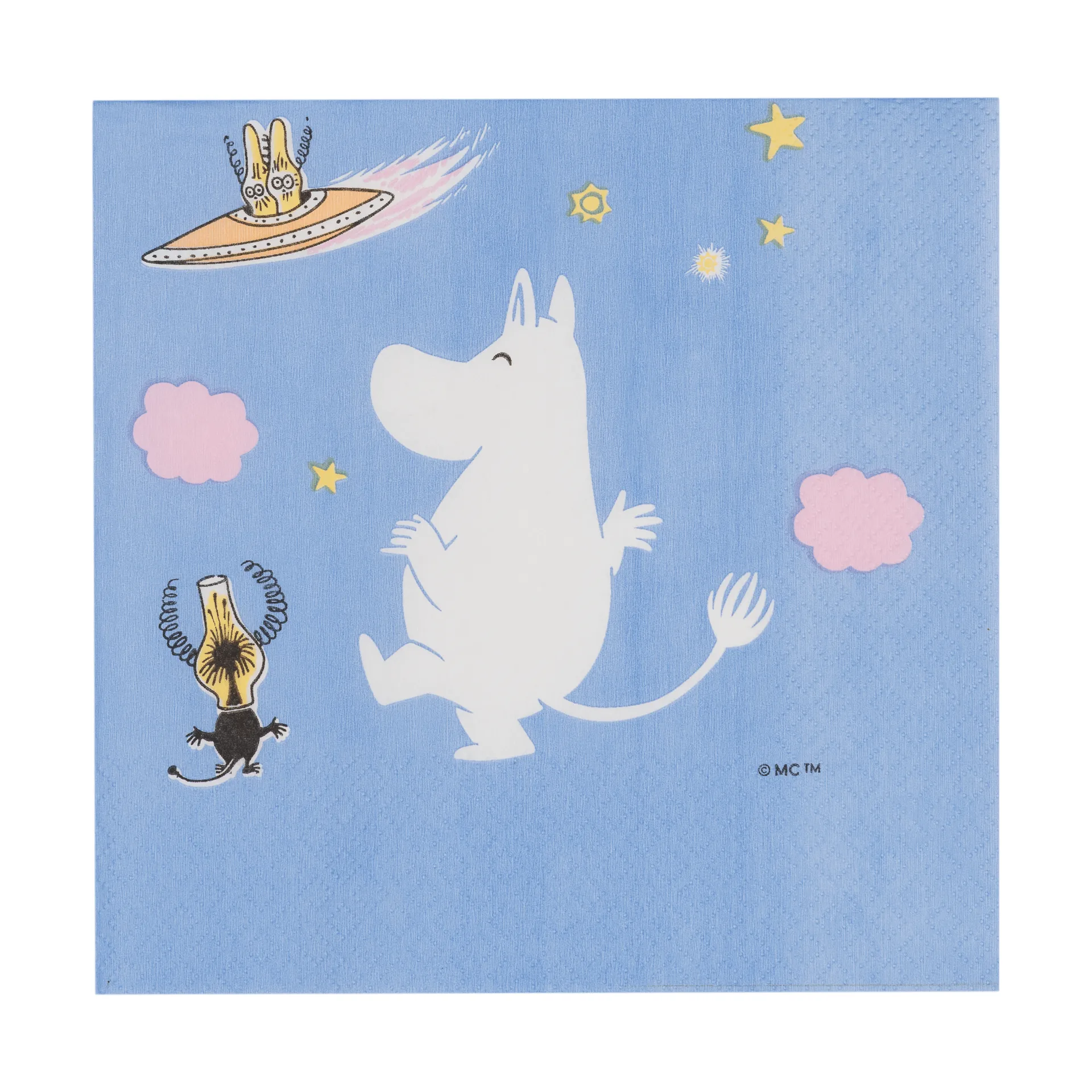 Mumin papirserviett, Romteventyr, 20-pakning Moomin Arabia