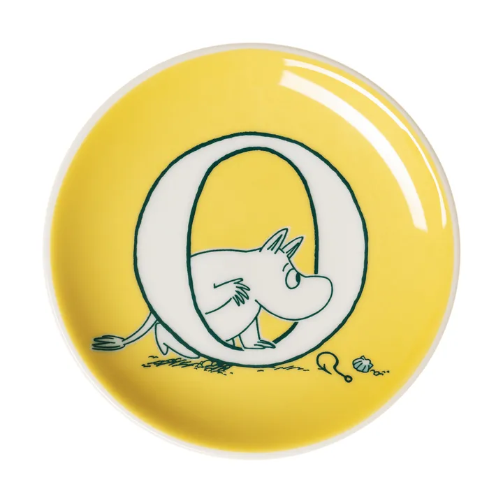 Mummi ABC minitallerken - Ø, 10,5 cm - Moomin Arabia