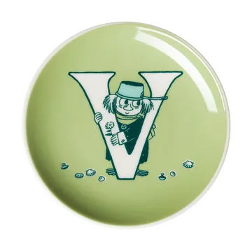 Mummi ABC minitallerken - V, 10,5 cm - Moomin Arabia