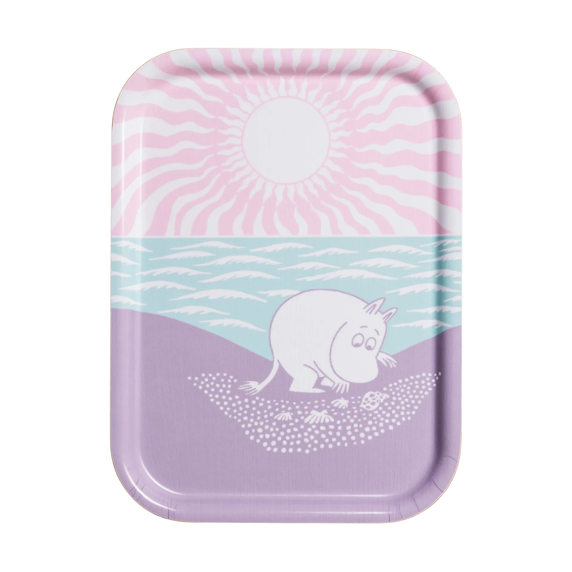 Mummi brikke Stranddag, 20x27 cm Moomin Arabia