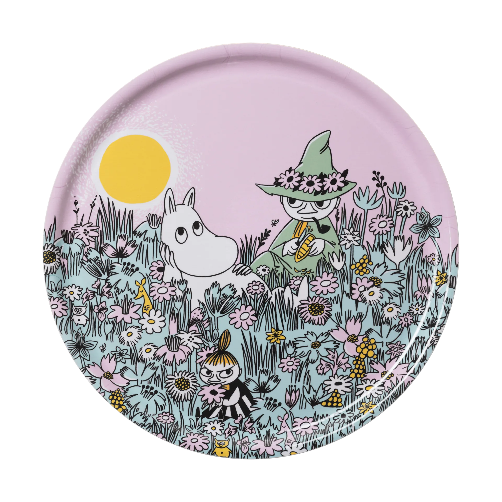 Mummi brikke Venner for Alltid , Ø35 cm Moomin Arabia