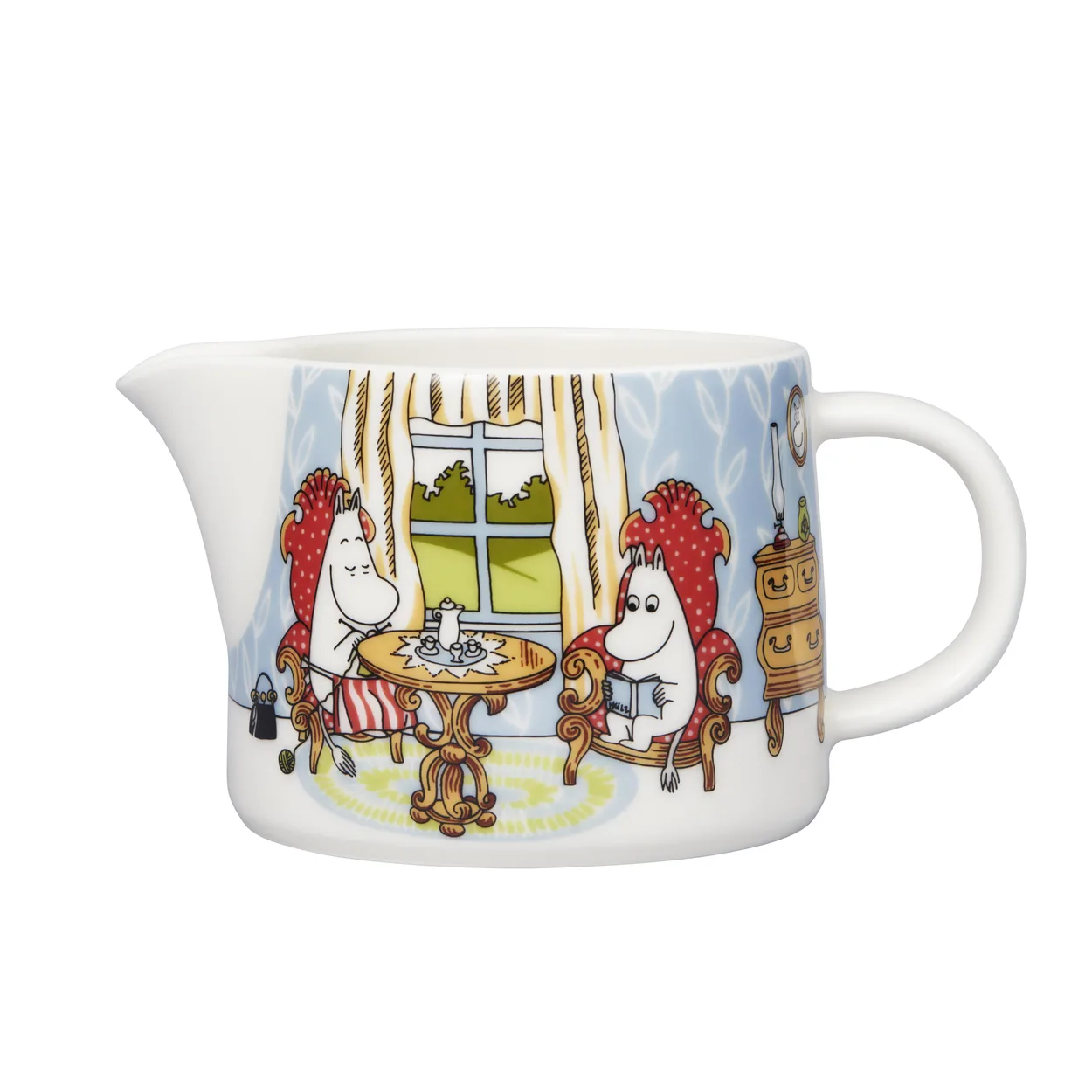 Moomin Arabia Mummi Ettermiddag i salongen kanne 0,35 l