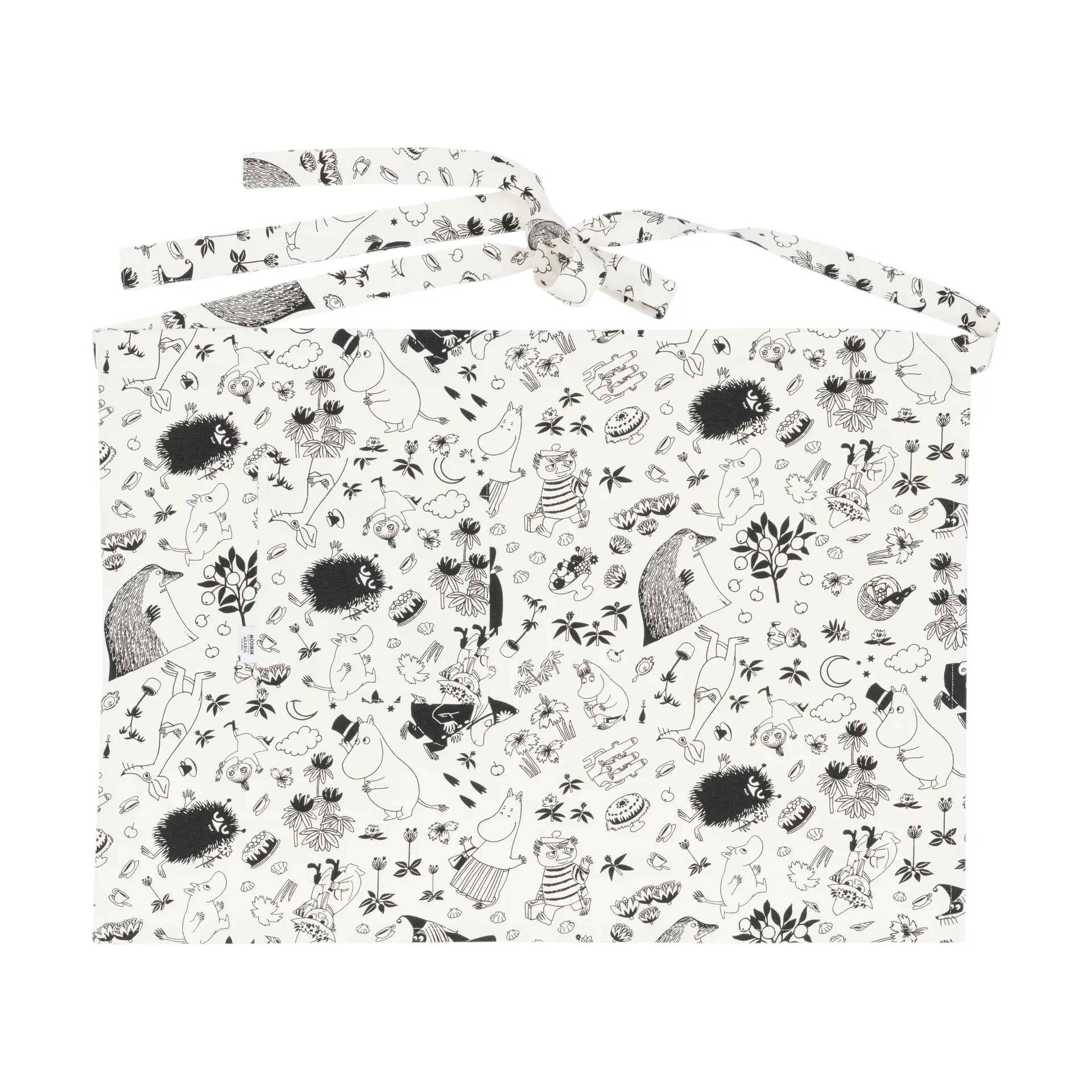 Mummi forkle 37x47 cm, Off-white Moomin Arabia