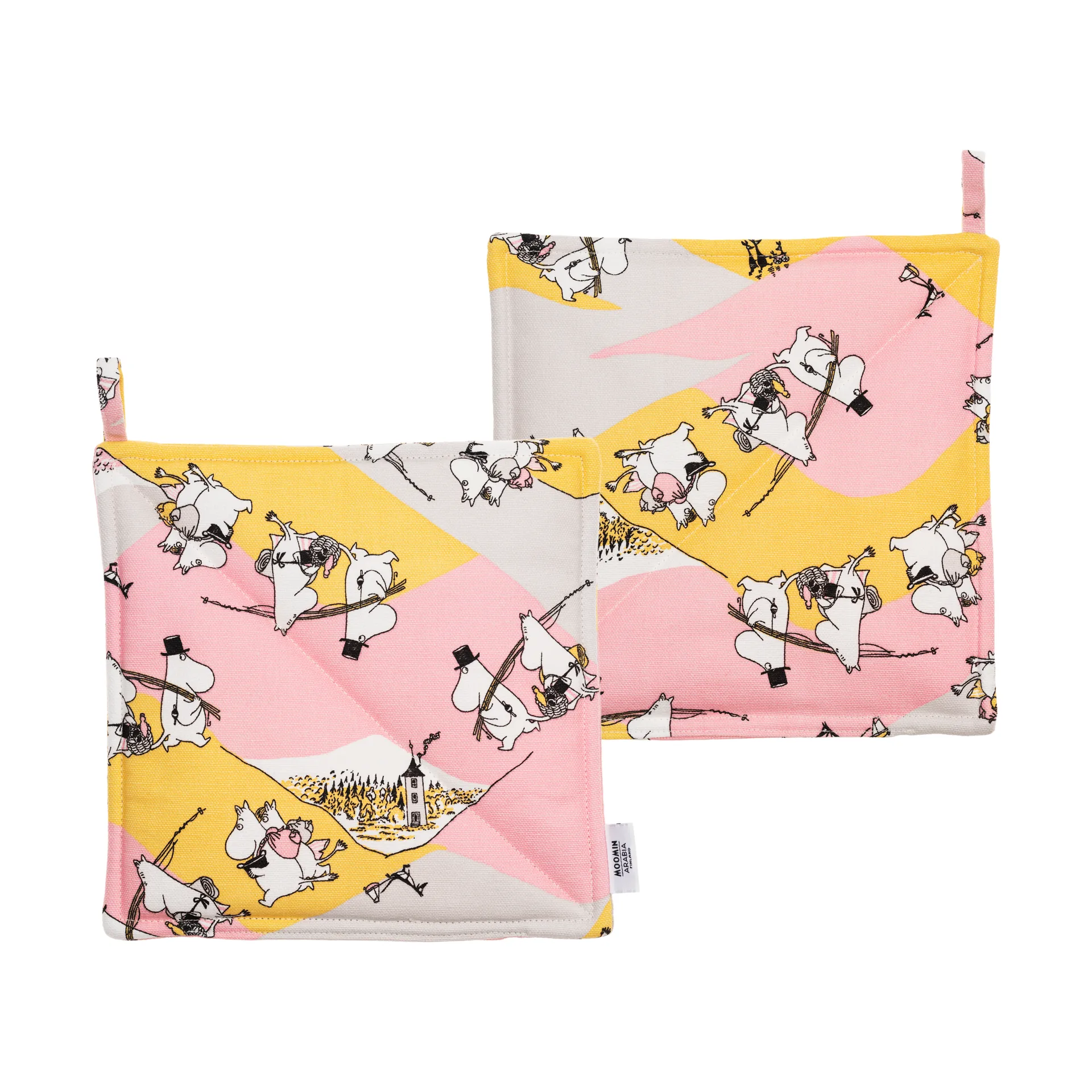 Mummi gryteklut Familiekos, 2-pk, 22x22 cm Moomin Arabia