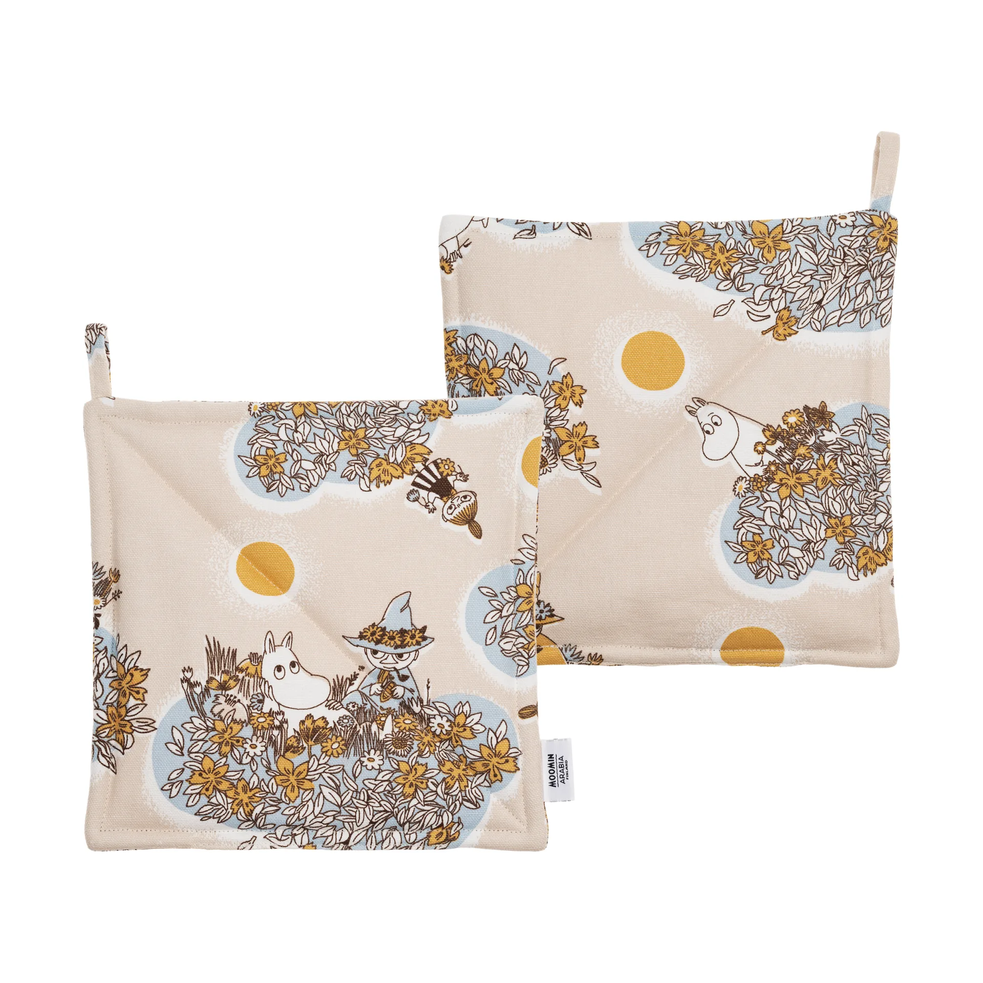 Mummi gryteklut Venner for Alltid, 2-pk, 22x22 cm Moomin Arabia