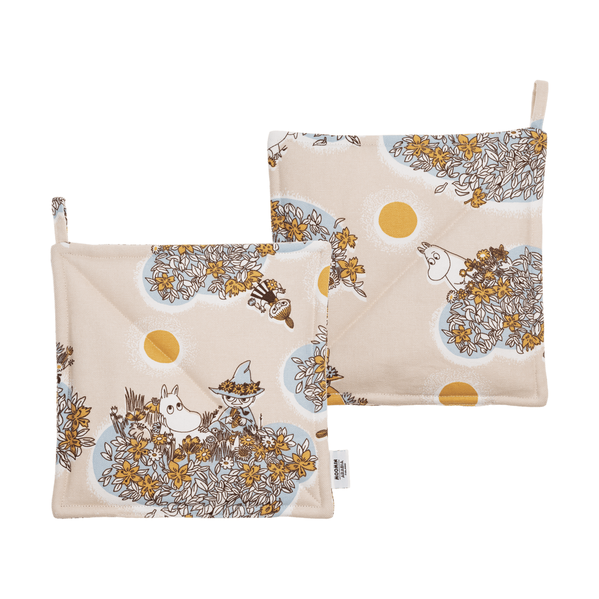 Moomin Arabia Mummi gryteklut Venner for Alltid, 2-pk 22x22 cm