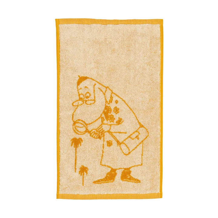 Mummi håndkle 30 x 50 cm - Hemulen, oker - Moomin Arabia