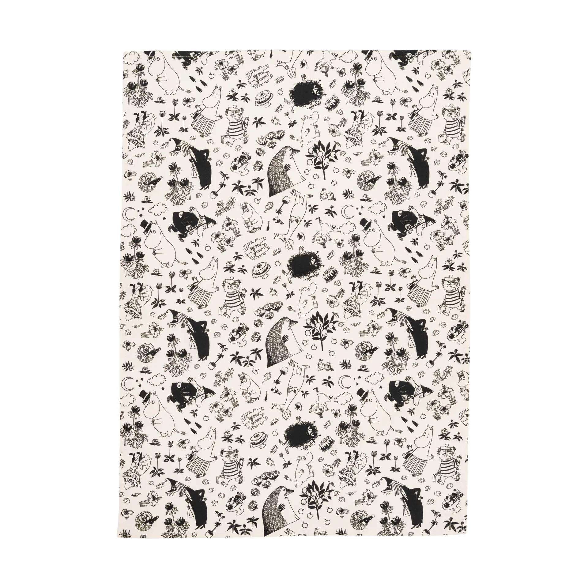 Mummi kjøkkenhåndkle 50x70 cm, Off-white Moomin Arabia