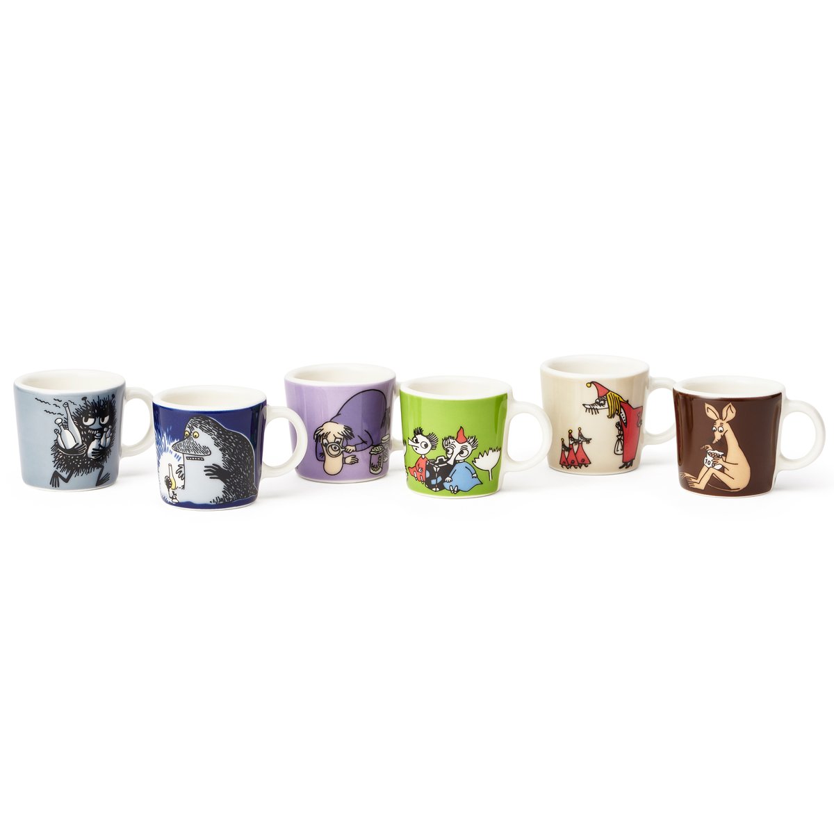 Mummi minikopper 6-stk. Andre klassisk Multi