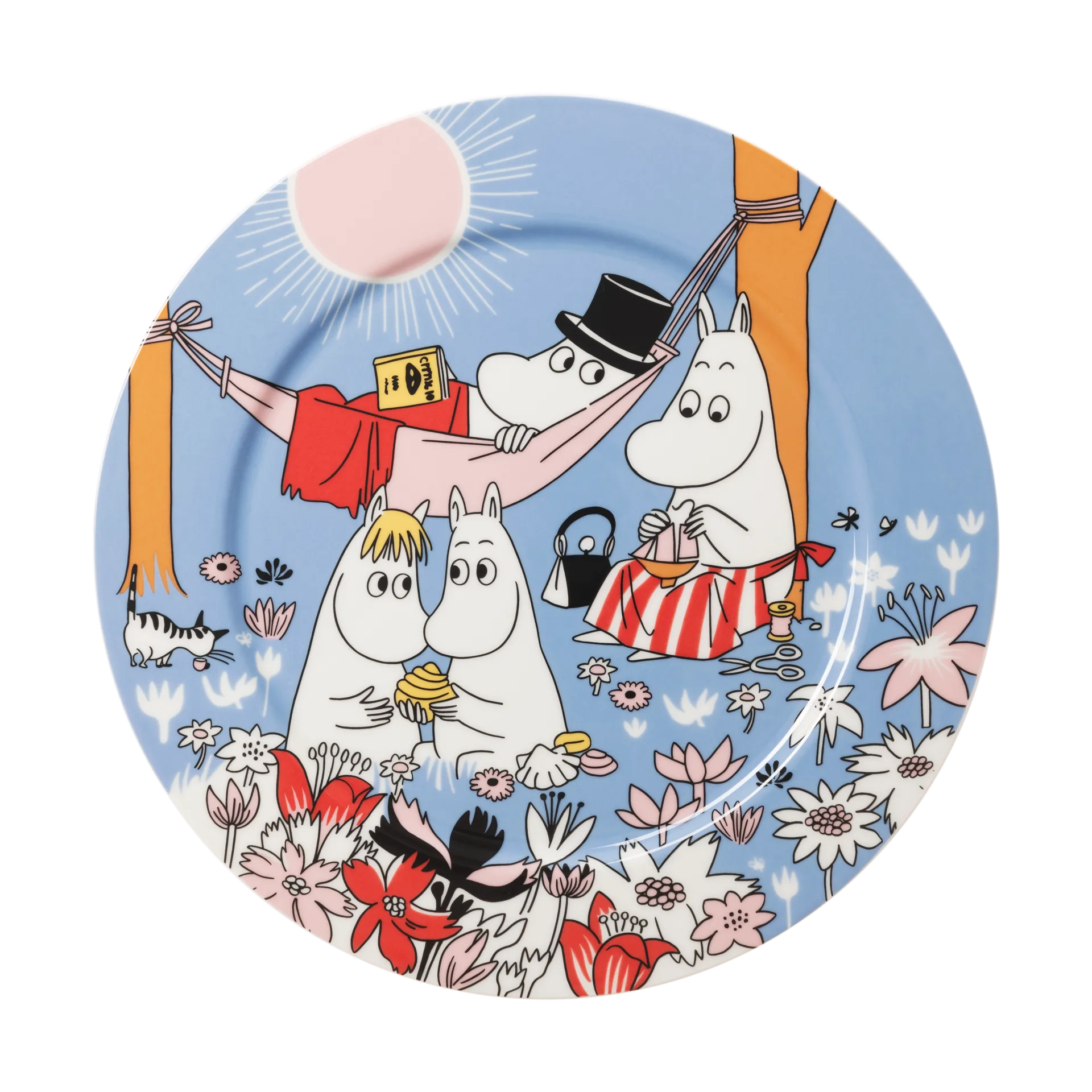 Mummi serveringsfat Familiekos, Ø30 cm Moomin Arabia