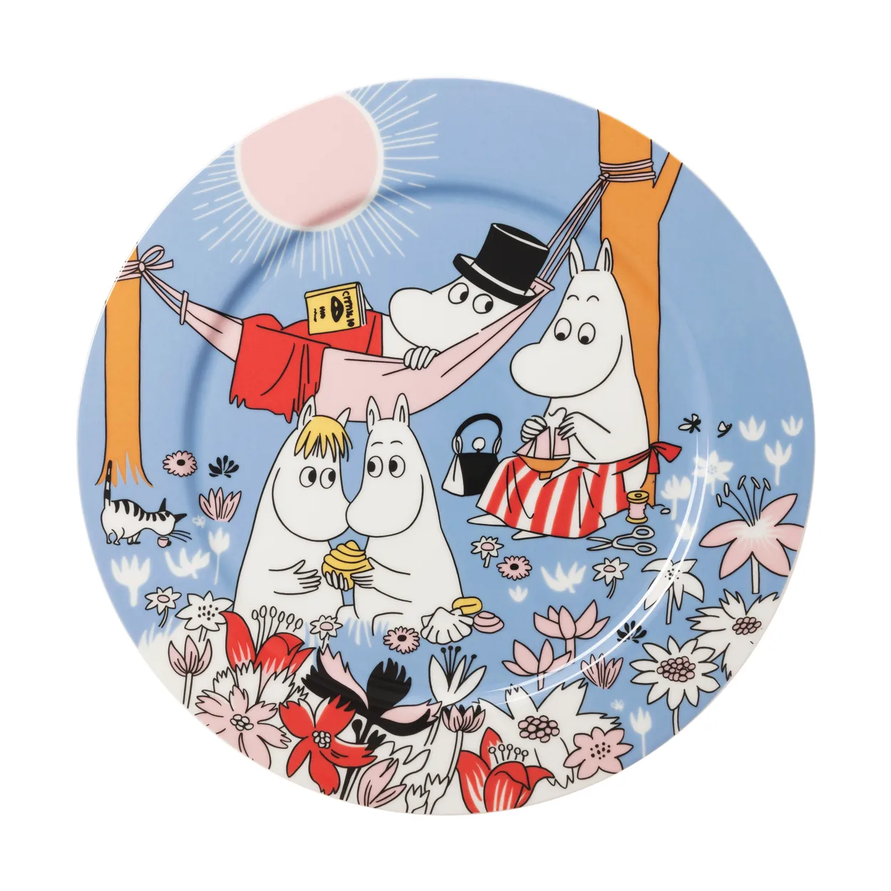 Moomin Arabia Mummi serveringsfat Familiekos Ø30 cm