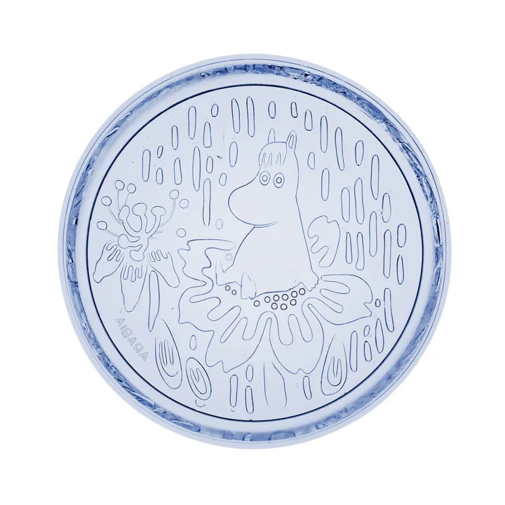 Mummi tallerken Ø15,5 cm - Aqua - Moomin Arabia