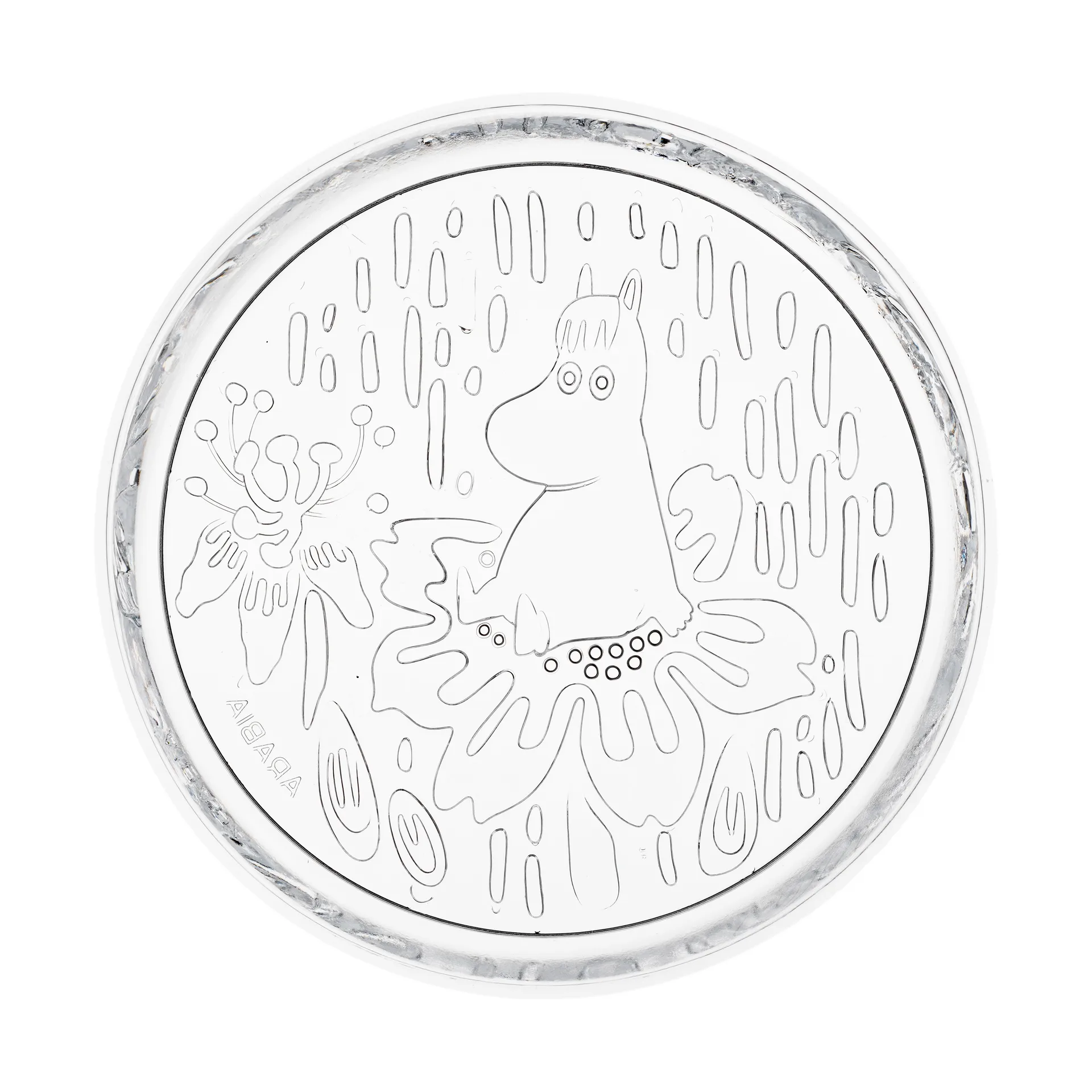 Mummi tallerken Ø15,5 cm, Klar Moomin Arabia
