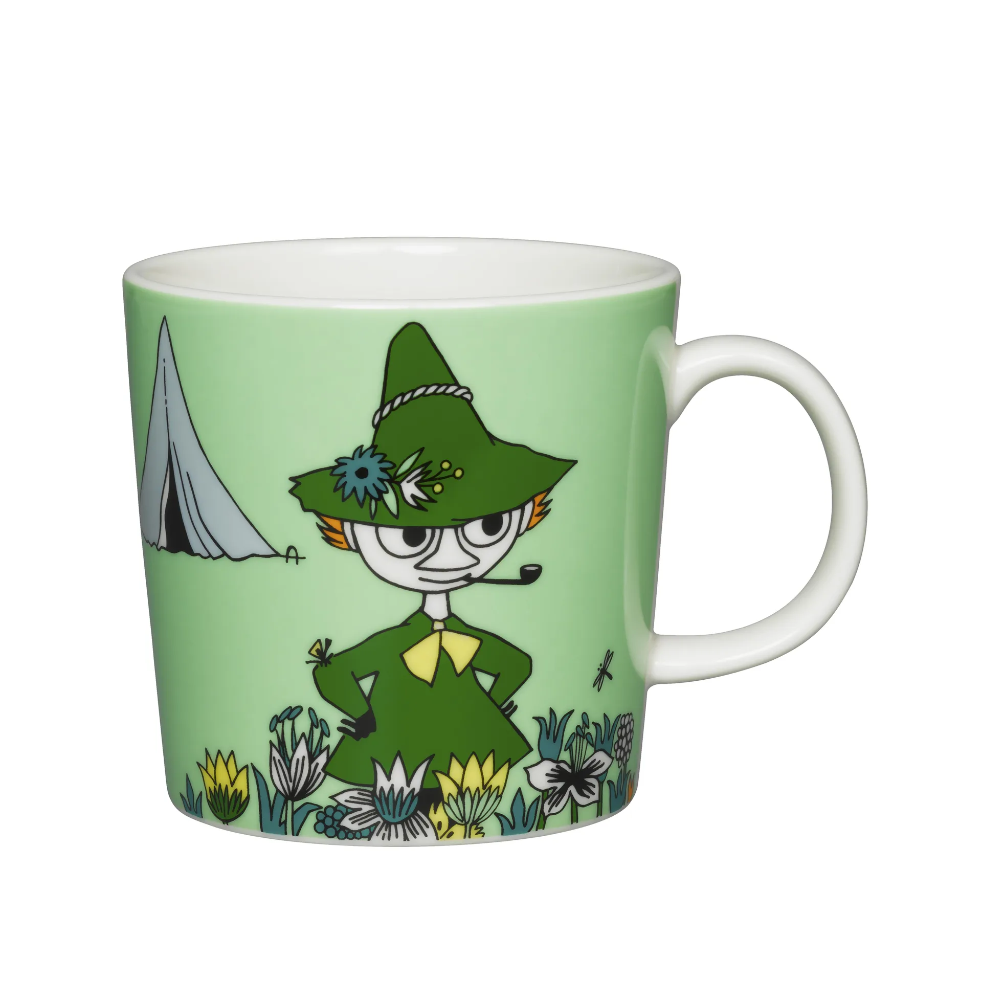 Mummikopp Snusmumrikken, grønn Moomin Arabia