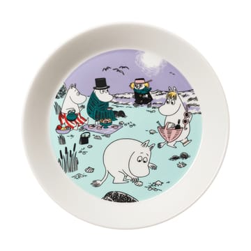 Mummitallerken 2025 Stranddag - Ø19,5 cm - Moomin Arabia