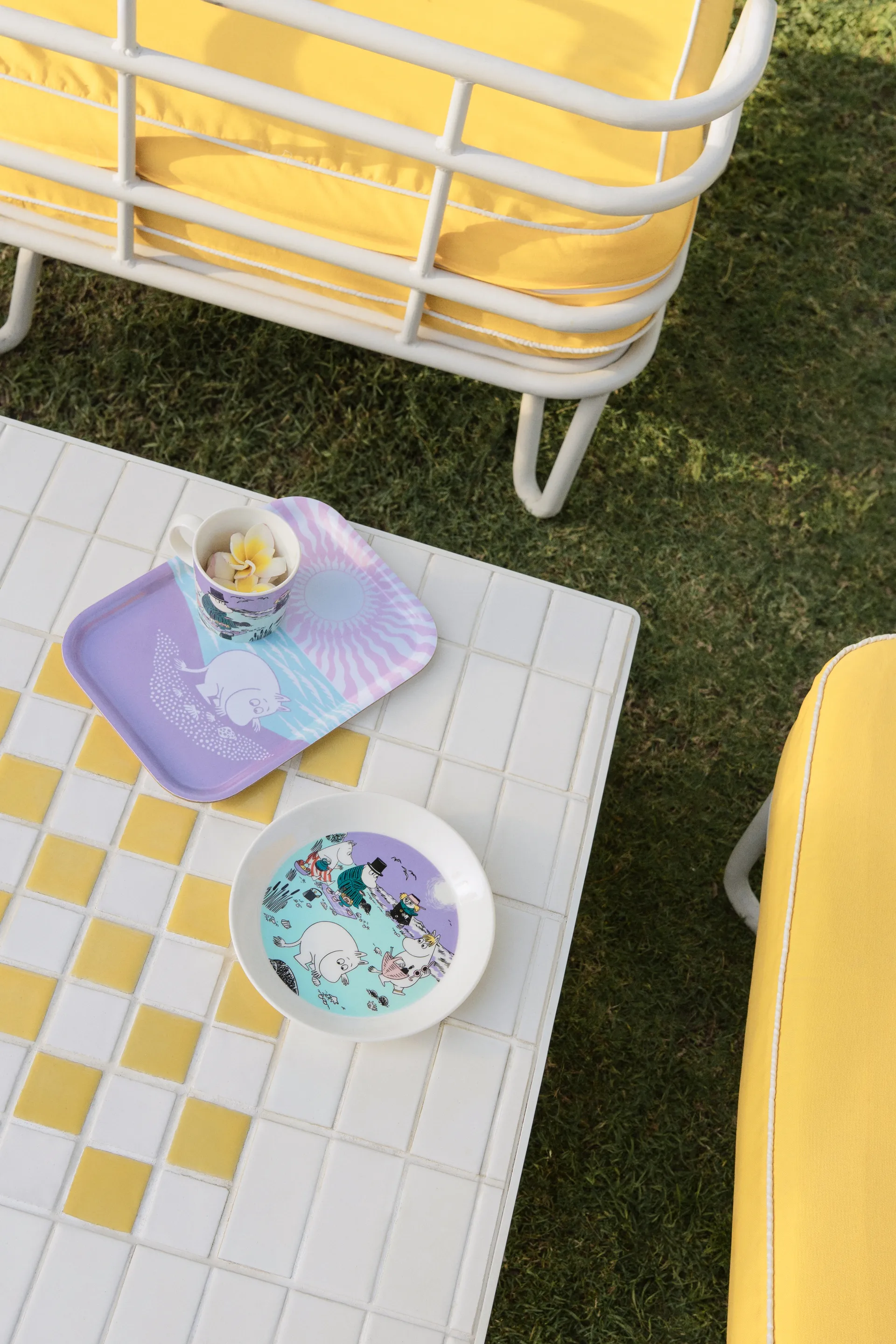 Mummitallerken 2025 Stranddag, Ø19,5 cm Moomin Arabia