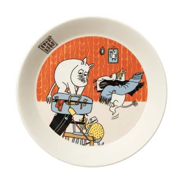 Mummitallerken - Ferieklar - Ø19 cm - Moomin Arabia