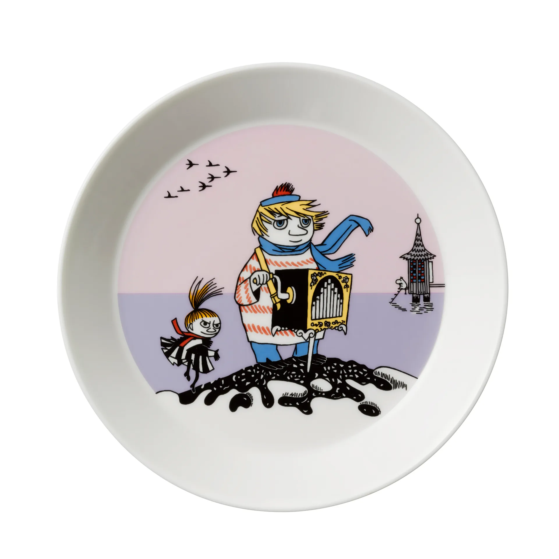 Mummitallerken Too-Tikki, lilla Moomin Arabia