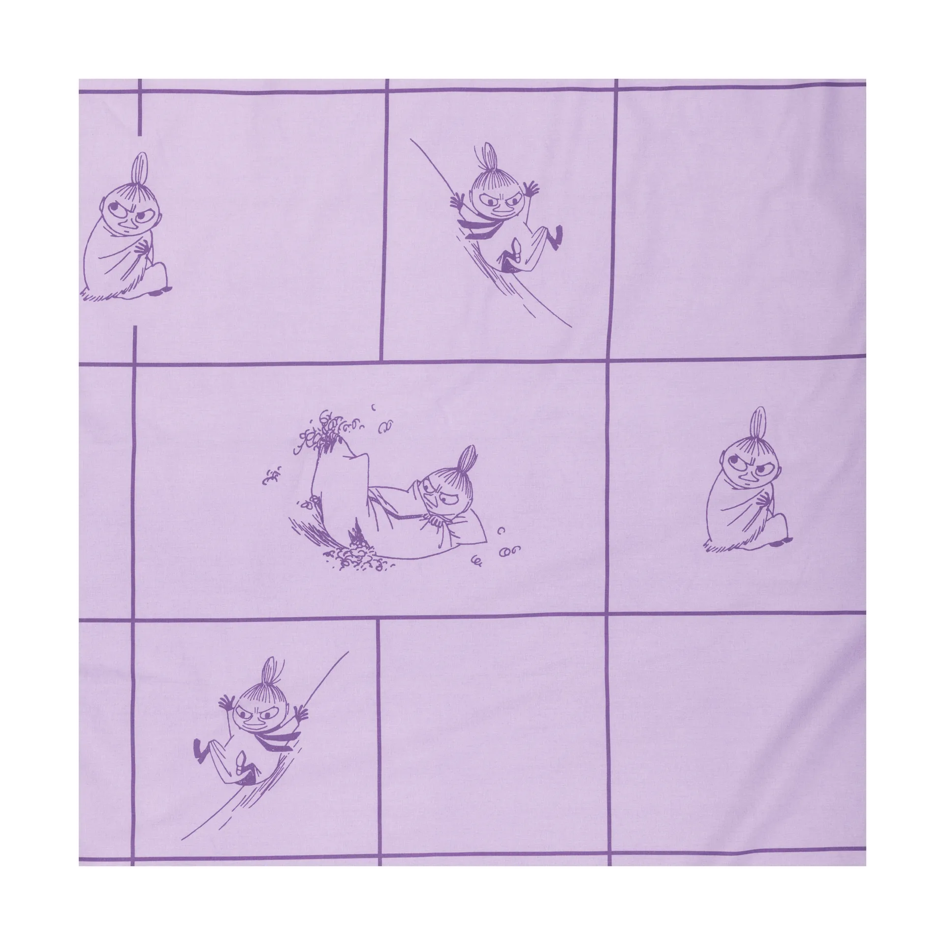 Mummitrollet sengesett 150 x 210 cm, Lille My, lilla Moomin Arabia