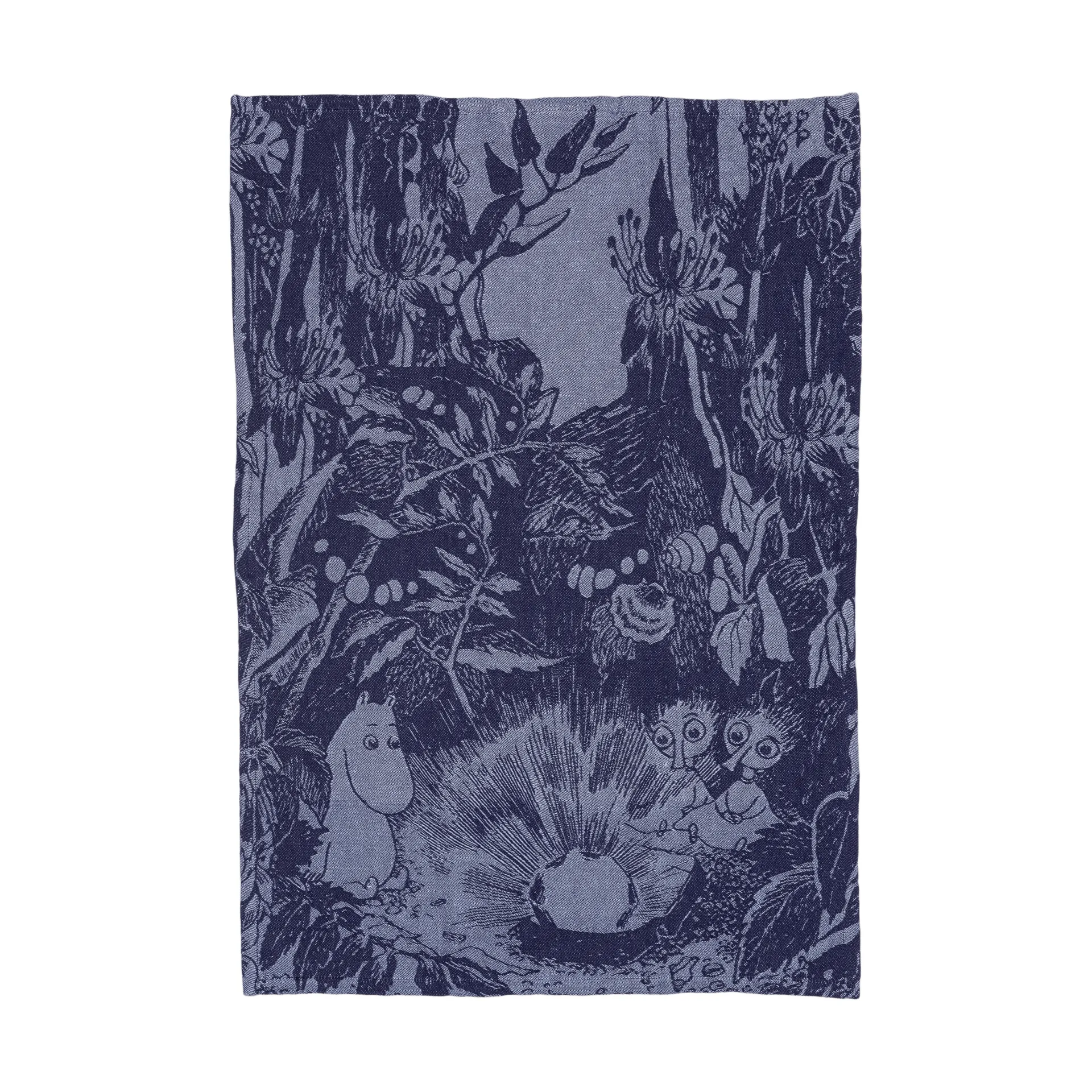 Mystikens skog Mumin kjøkkenhåndkle, Blå, 45x66 cm Moomin Arabia