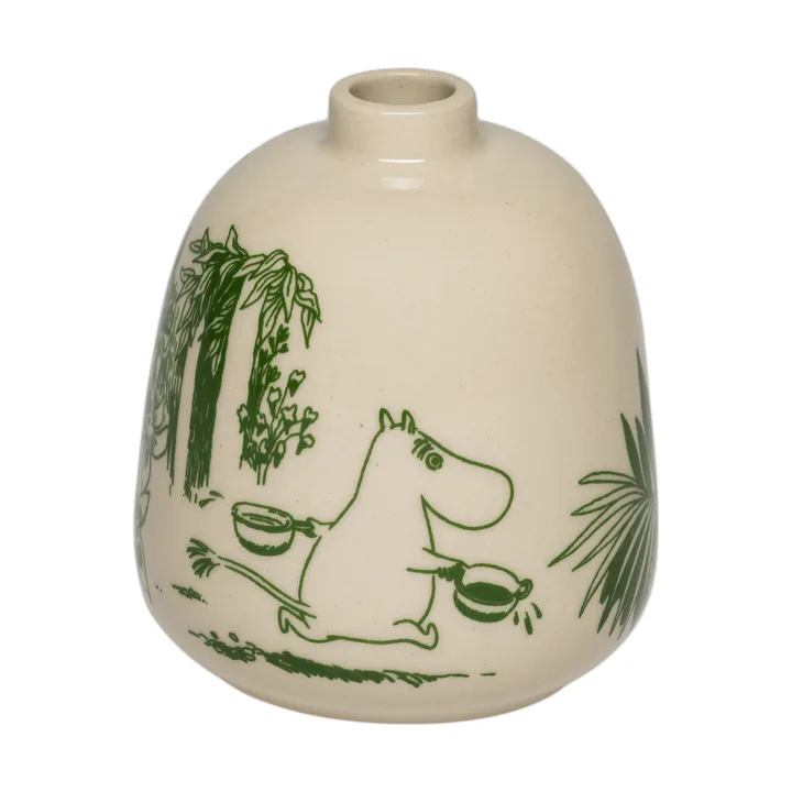 Mystikens skog Mumin vase - Grønn, 8,3 cm - Moomin Arabia
