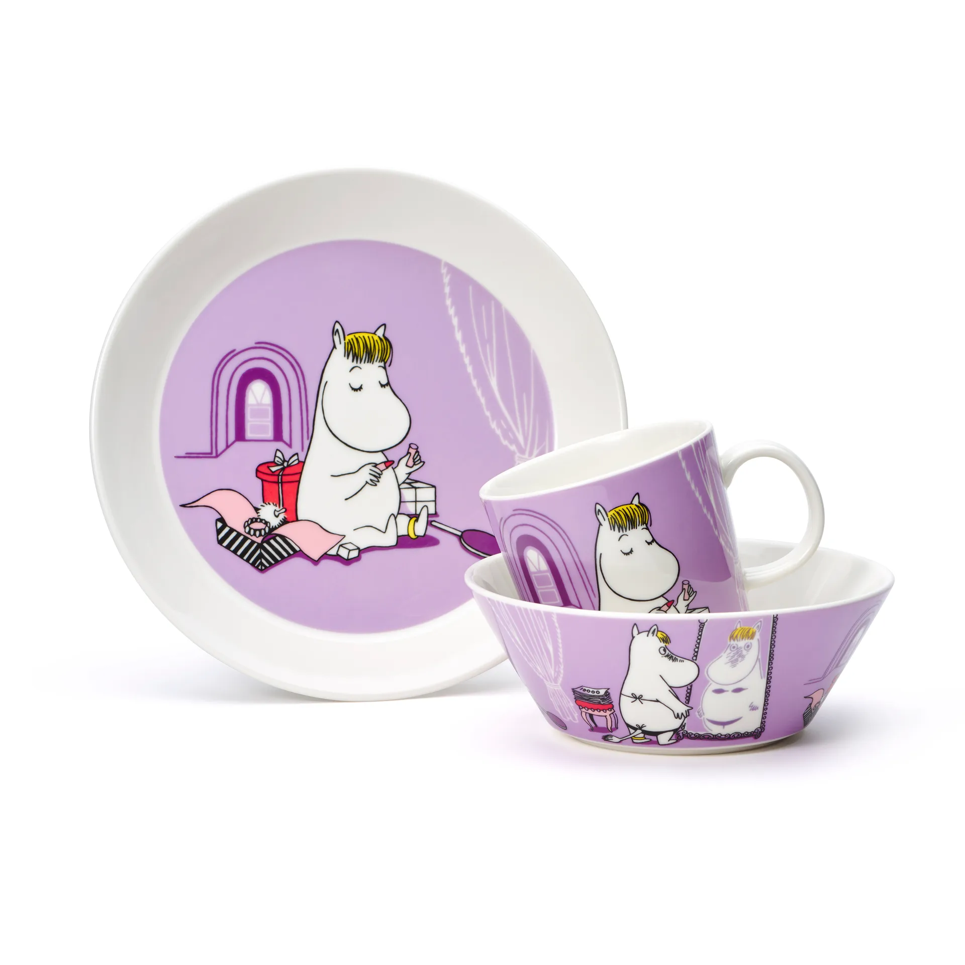 Snorkfrøken lilla mummikrus, 30 cl Moomin Arabia