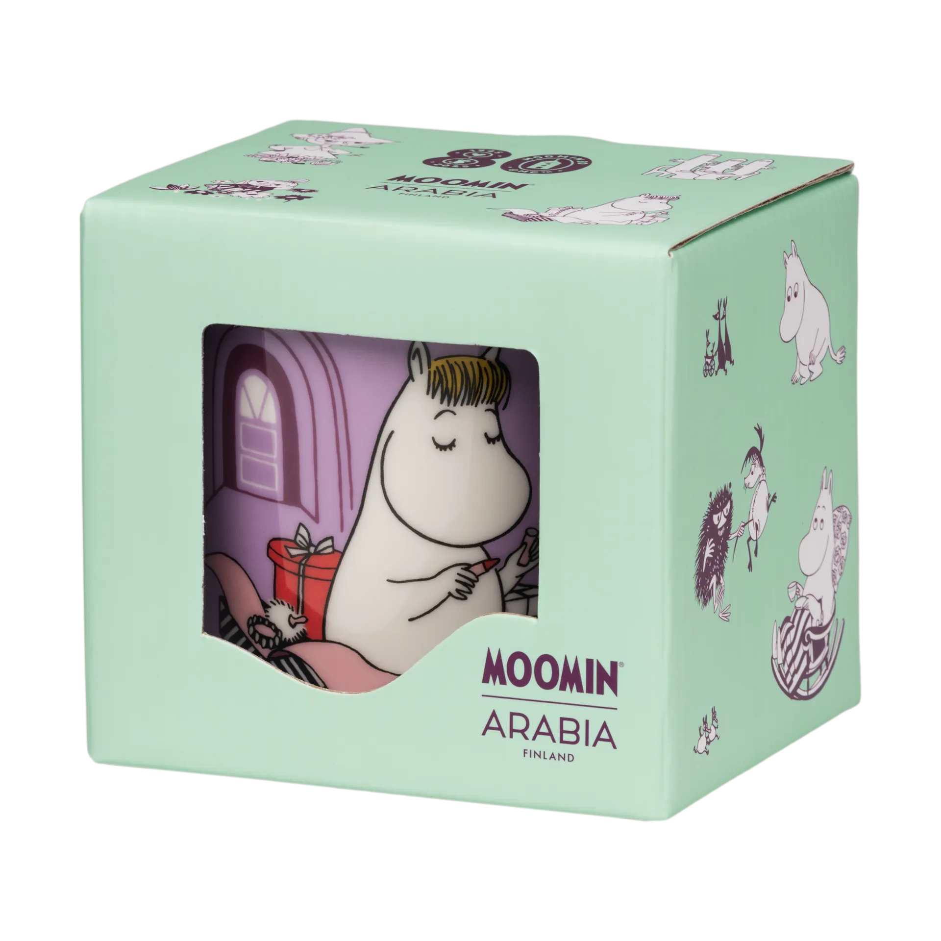 Snorkfrøken mummikopp 80-årsjubileum, 30 cl Moomin Arabia