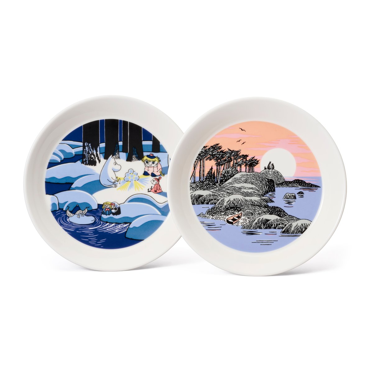 MoominArabia - Mummi asjetter 19 cm Snølykt & Mummidagen