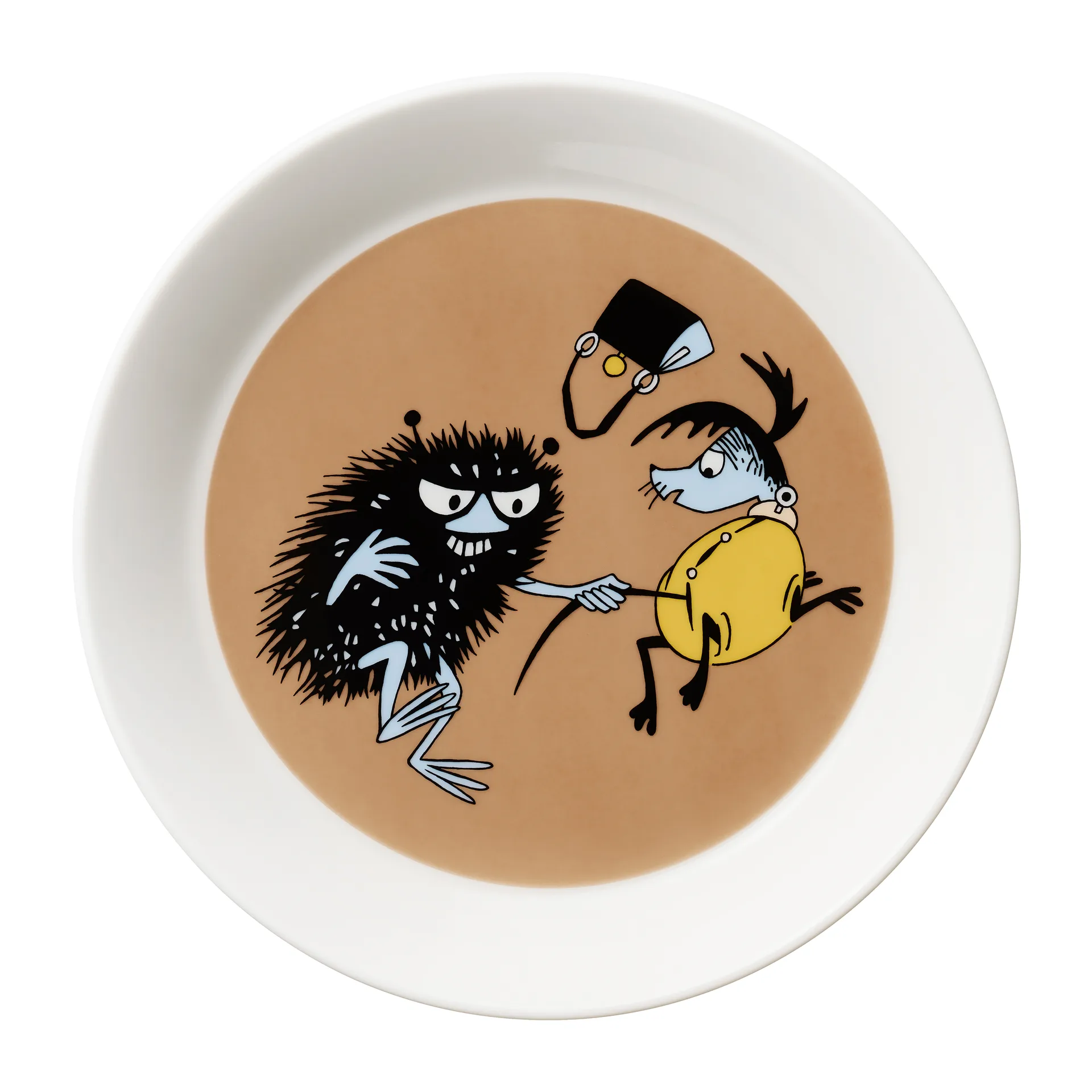 Stinky i farten Mummitallerken, Brun Moomin Arabia