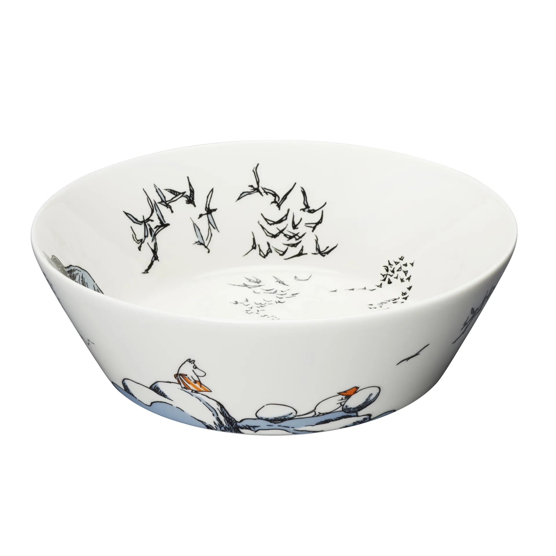Trofast til deres opprinnelse Mummi serveringsskål, 23 cm Moomin Arabia