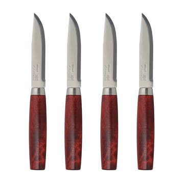 Morakniv Classic Steak Knife 4-stk. - Rød - Morakniv