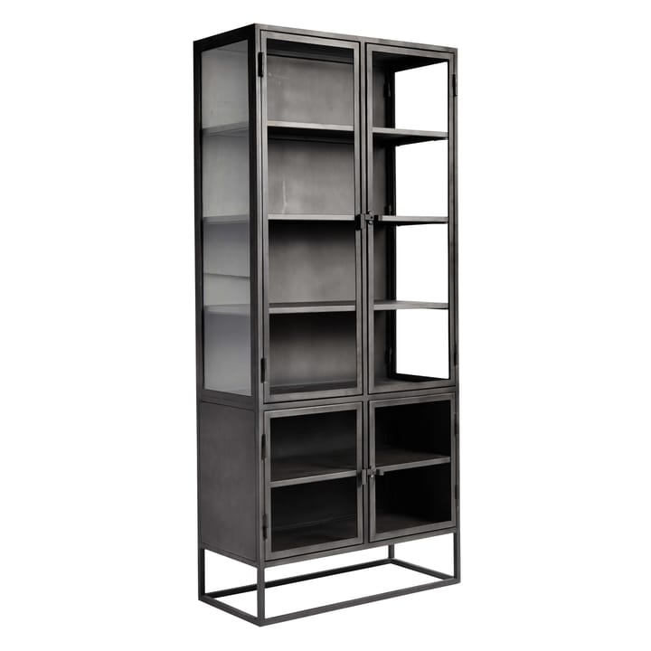 Boston High Cabinet 200 cm, Black MUUBS