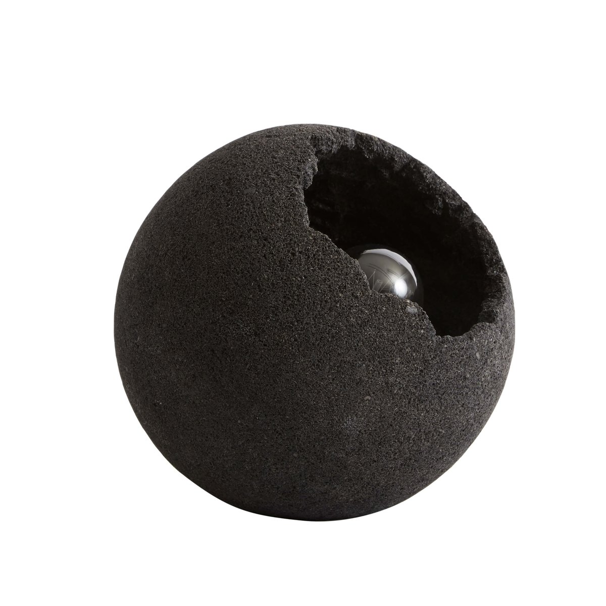 MUUBS Crust gulvlampe 21 cm Matt svart