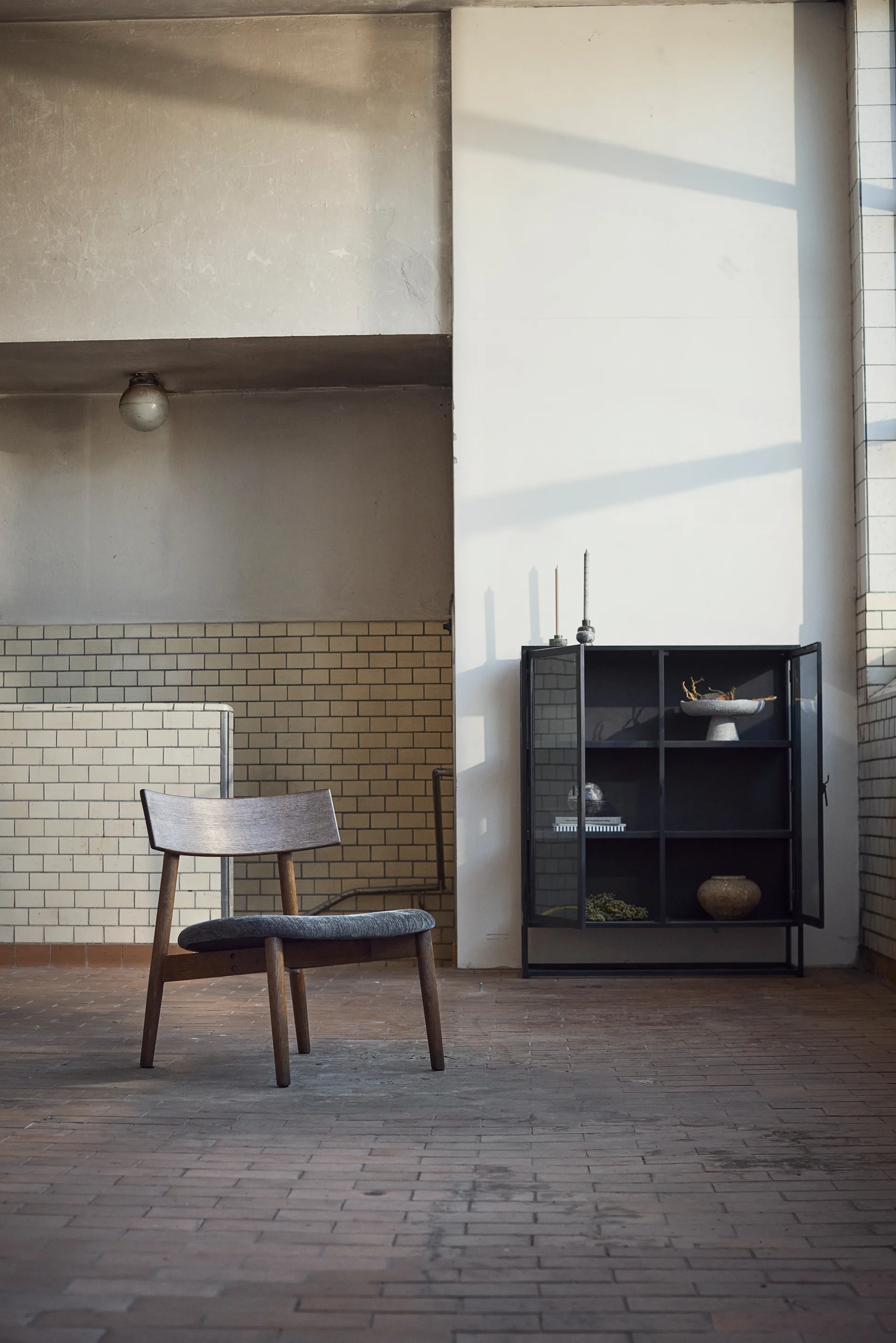 Luna bolle, Grey, Ø34×17,5 cm MUUBS