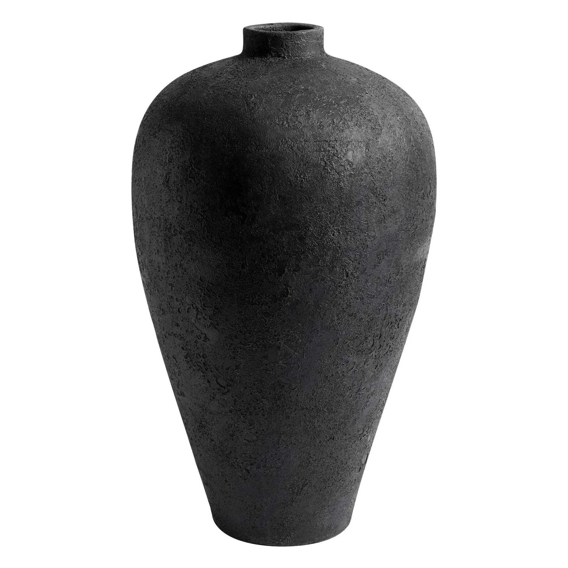 MUUBS Luna krukke 80 cm Svart-terracotta