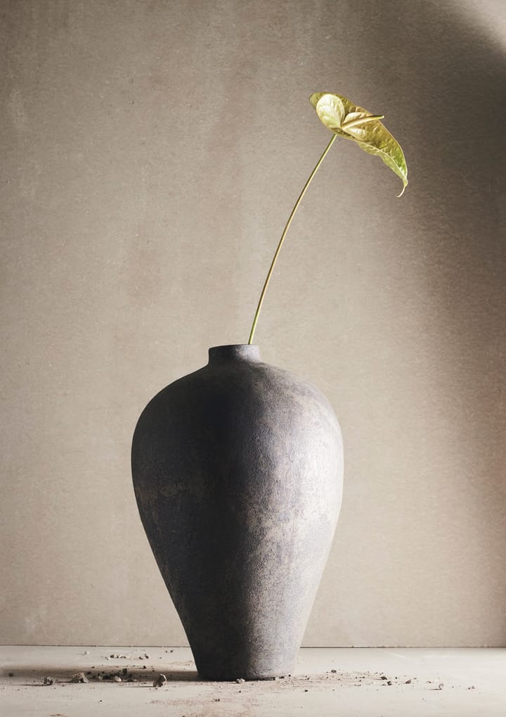 Memory krukke-vase 60 cm, Brun/grå terrakotta MUUBS