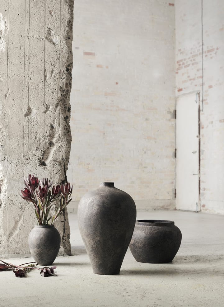 Memory krukke-vase 60 cm, Brun/grå terrakotta MUUBS