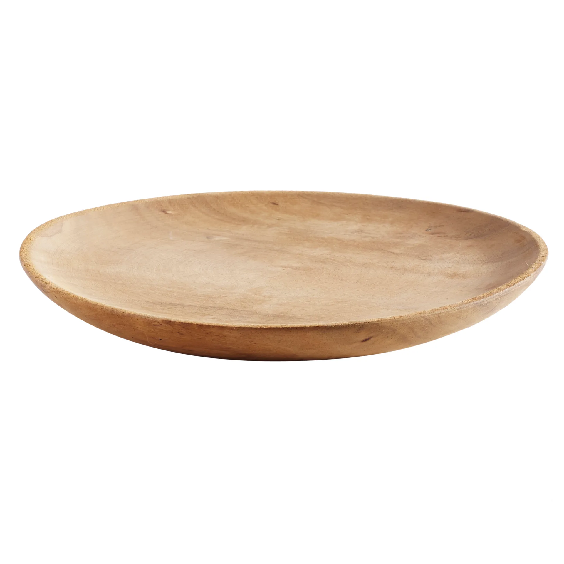 Muubs teak tallerken 26 cm, Natur MUUBS