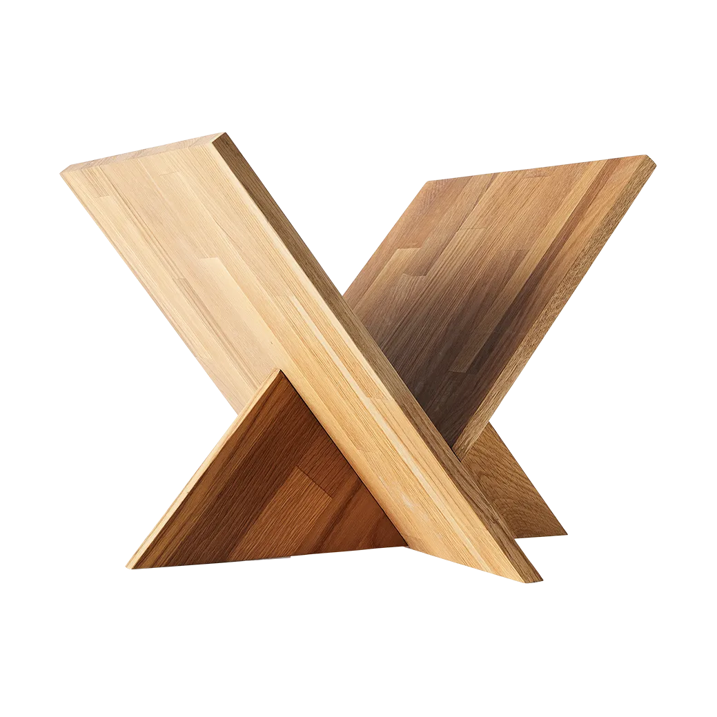 Ottawa bladstativ, Natural oak MUUBS