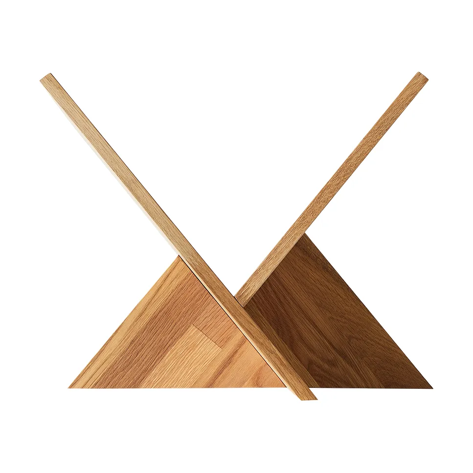 Ottawa bladstativ, Natural oak MUUBS