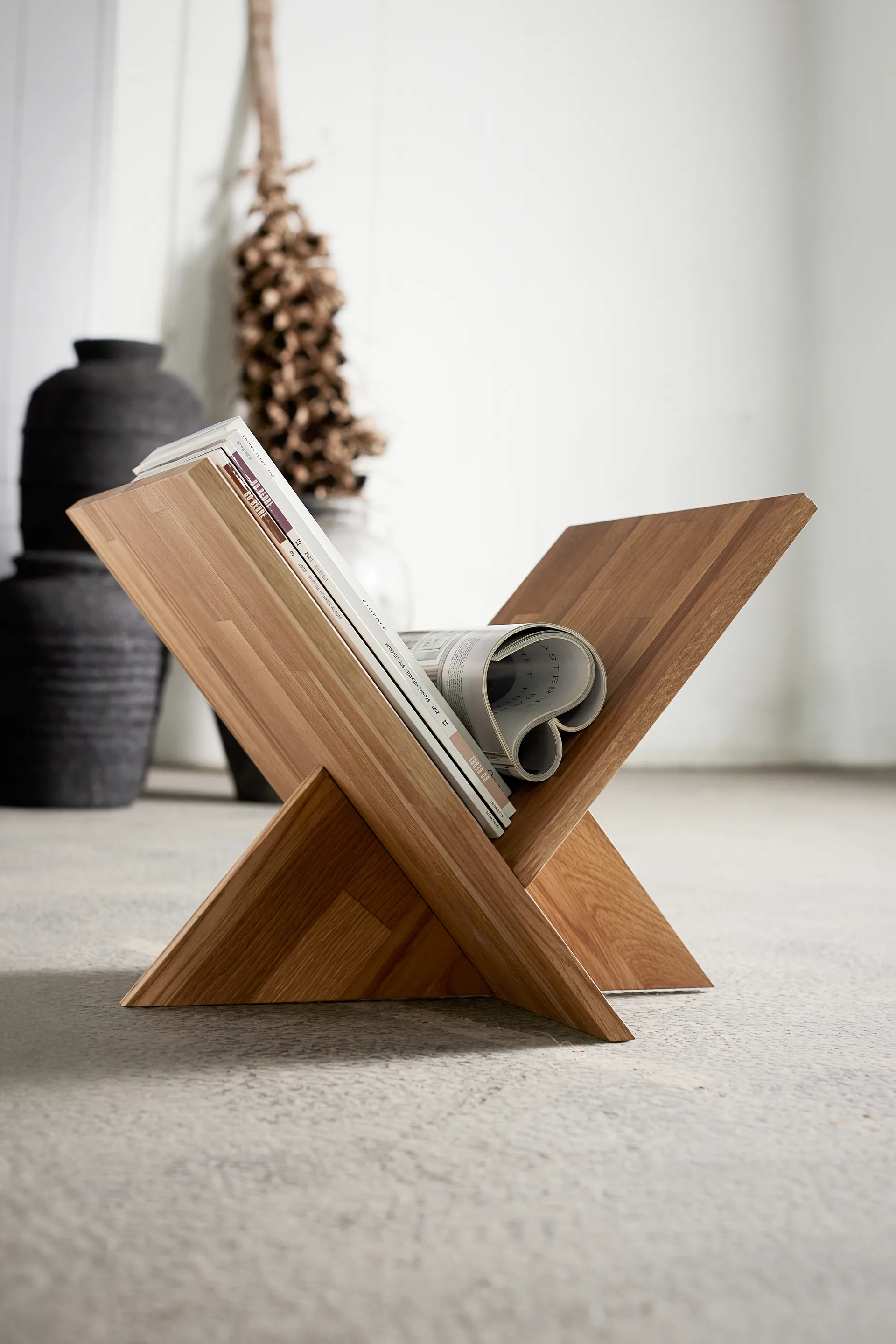 Ottawa bladstativ, Natural oak MUUBS